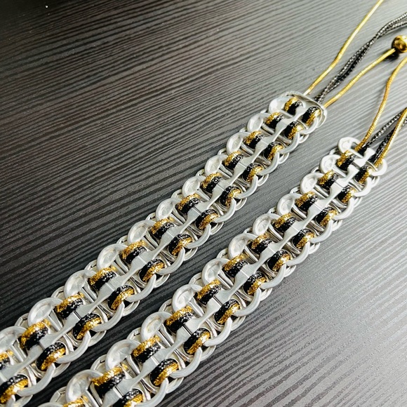 Unique soda can tabs belt 🖤💛 - Picture 3 of 8